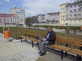 Община Лясковец осигурява свободен Интернет достъп в обновената централна градска част 