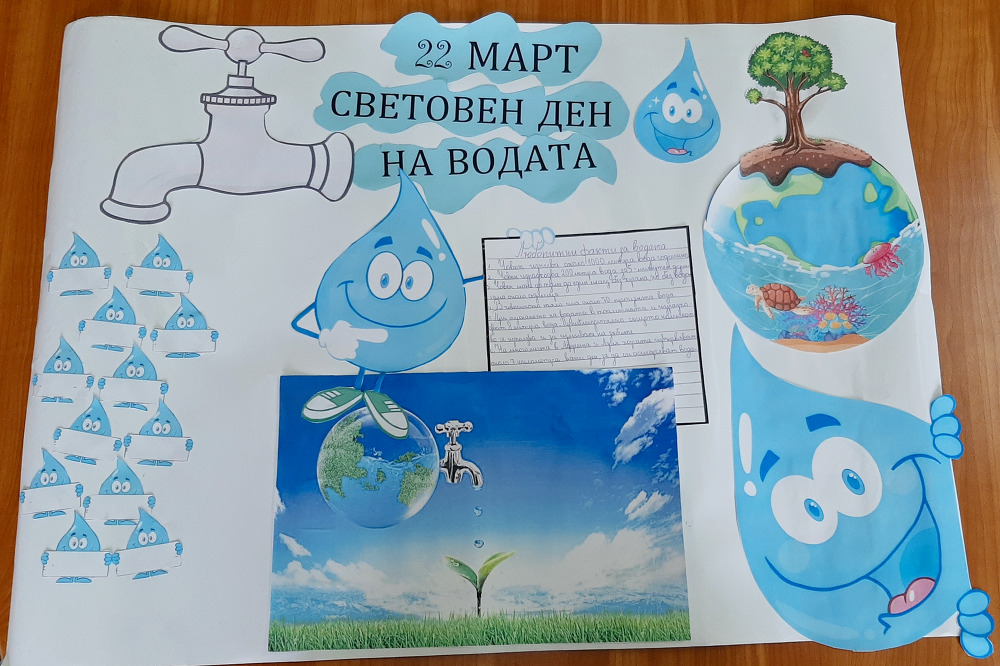 Училищата на територията на община Лясковец отбелязаха 22 март - Световен ден на водата под мотото „Подземни води – да направим невидимото видимо“